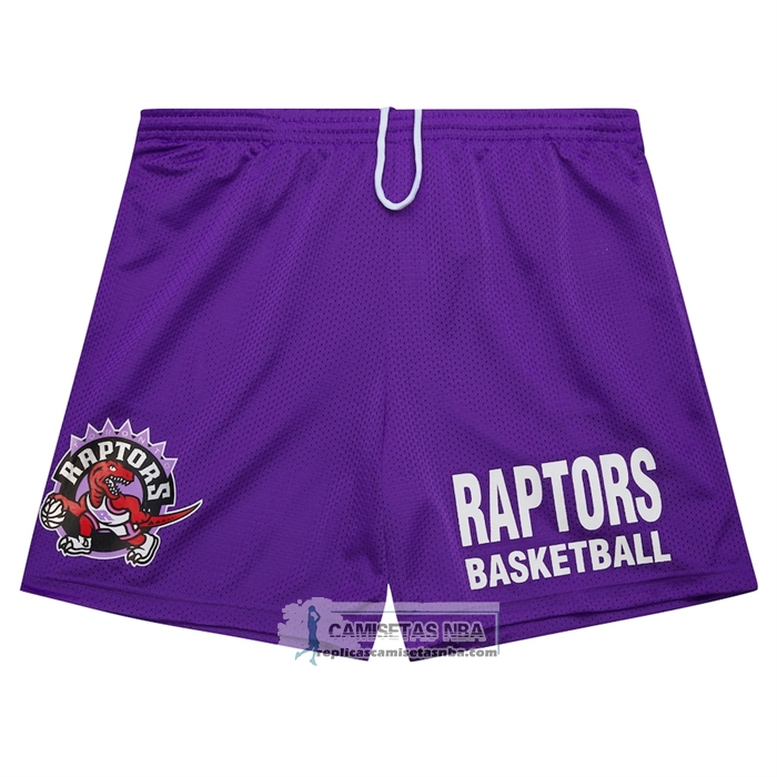 Pantalone Toronto Raptors Mitchell & Ness Hardwood Classics Violeta